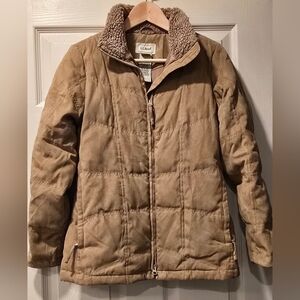 Vintage L.L. Bean Women's Tan Jacket Small Petit